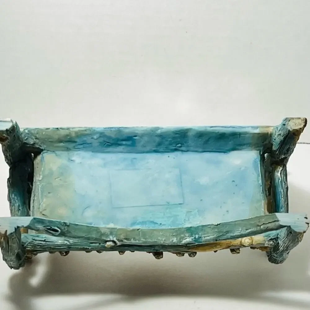 Unique Collections Frame distressed bench wood frame